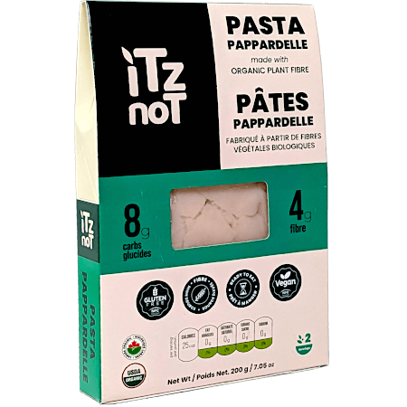 iTz noT Pasta - Parpadelle Made with Organic Plant Fiber